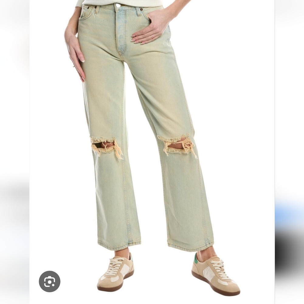 RE/DONE 90s High Rise Loose Jeans Sonora Distressed 24 NWT